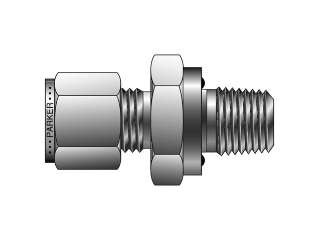 4M3SC2-S A-LOK Inch Tube Male Connector to O-Ring Pipe Thread - M3SC